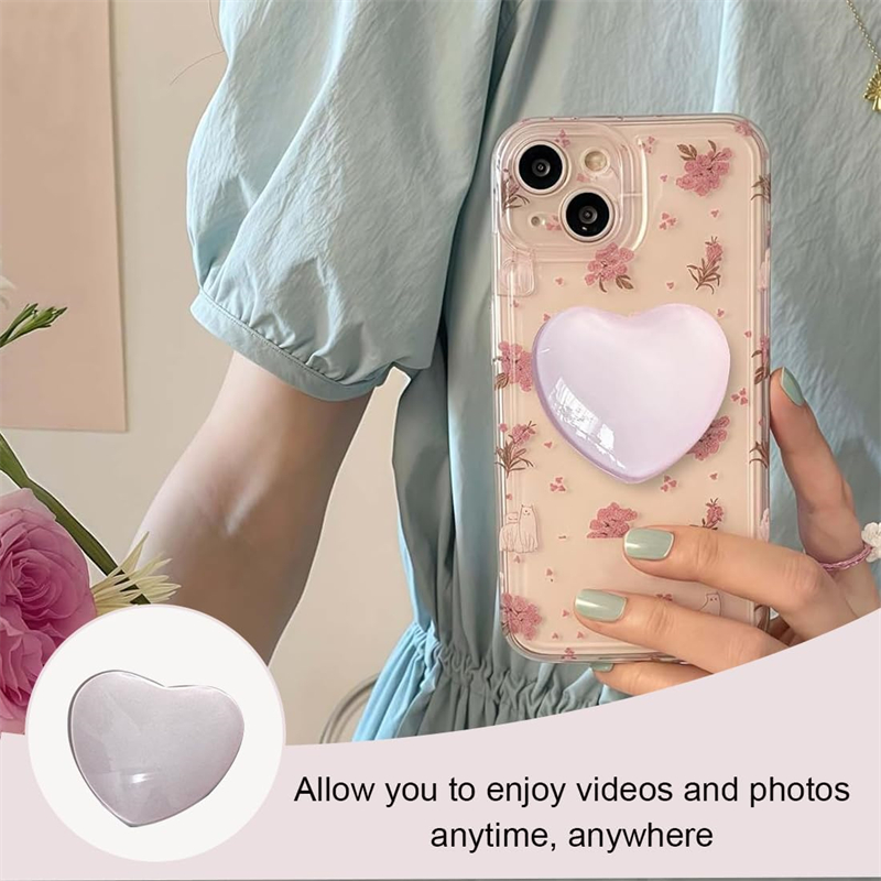 3D Heart Shape Crystal Foldabl - Tech Accessories Phone 评论和价格