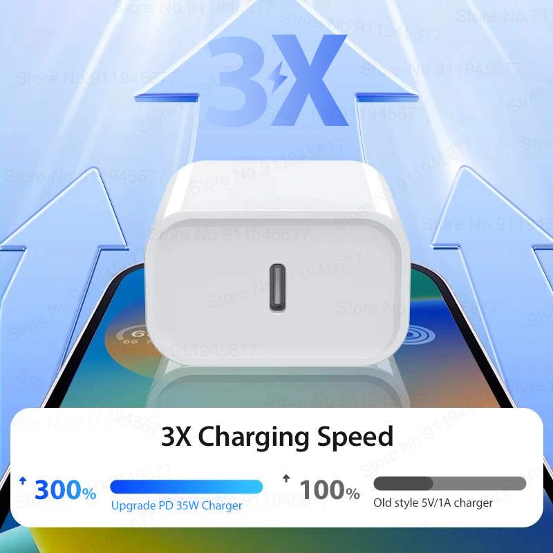 PD 35W Fast Charger For Apple  - Tech Accessories Apple 评论和价格