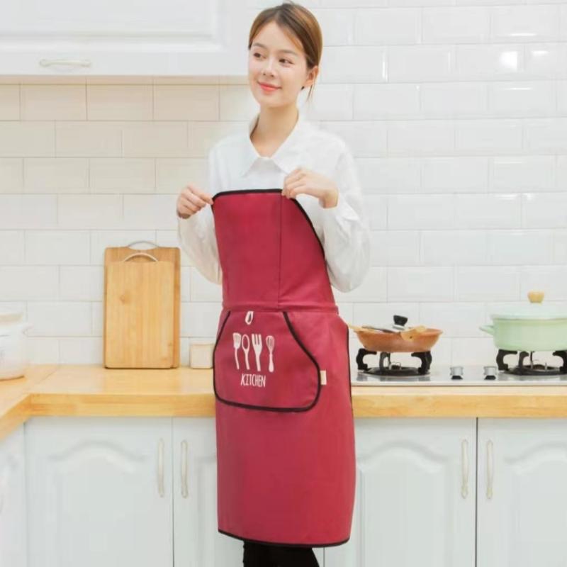 Korean Style Auto No-Tie Apron - Tech Accessories Cheap 评论和价格