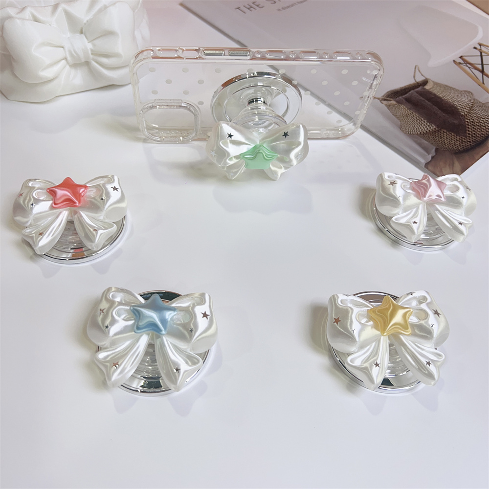 3D Silk Bow Knot Star Magnetic - Tech Accessories Phone 评论和价格