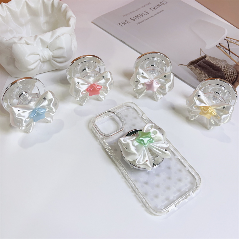 3D Silk Bow Knot Star Magnetic - Tech Accessories Phone 评论和价格