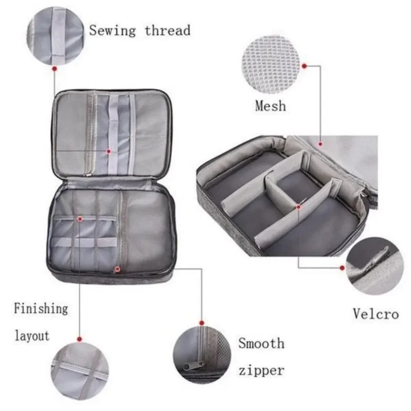 Electronics Organizer Travel C - Tech Accessories Storage 评论和价格
