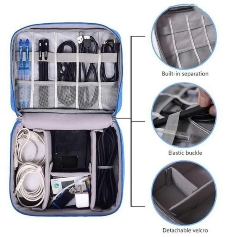 Electronics Organizer Travel C - Tech Accessories Storage 评论和价格