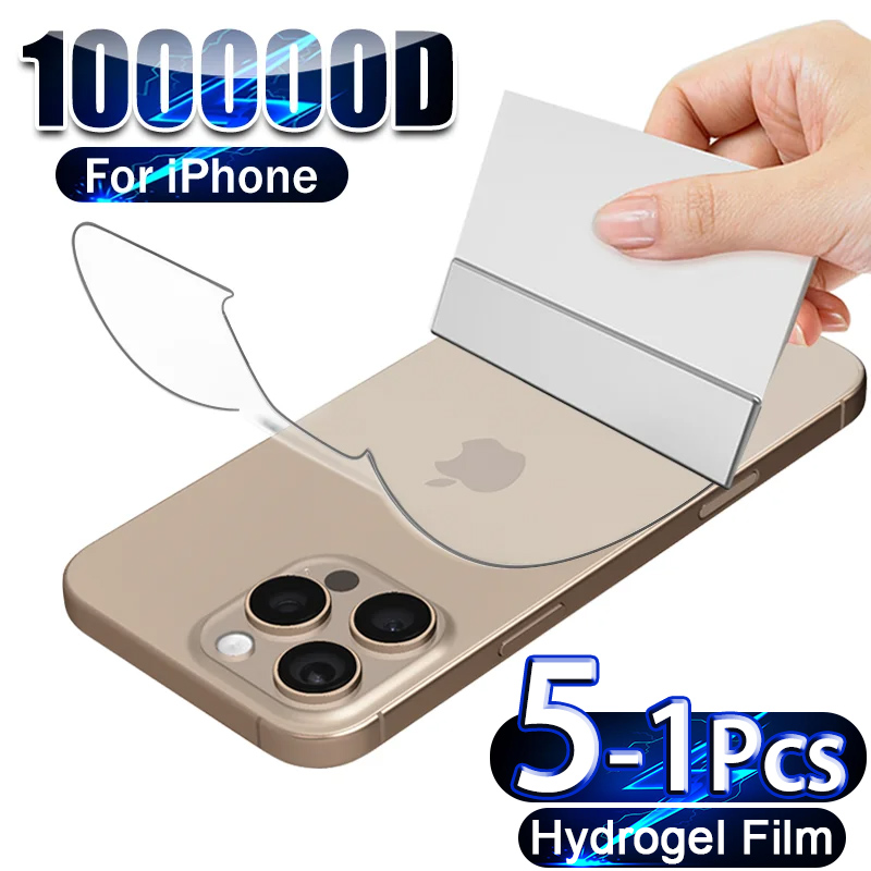 5-1Pcs Hydrogel Film For iPhon - Tech Accessories Phone 评论和价格