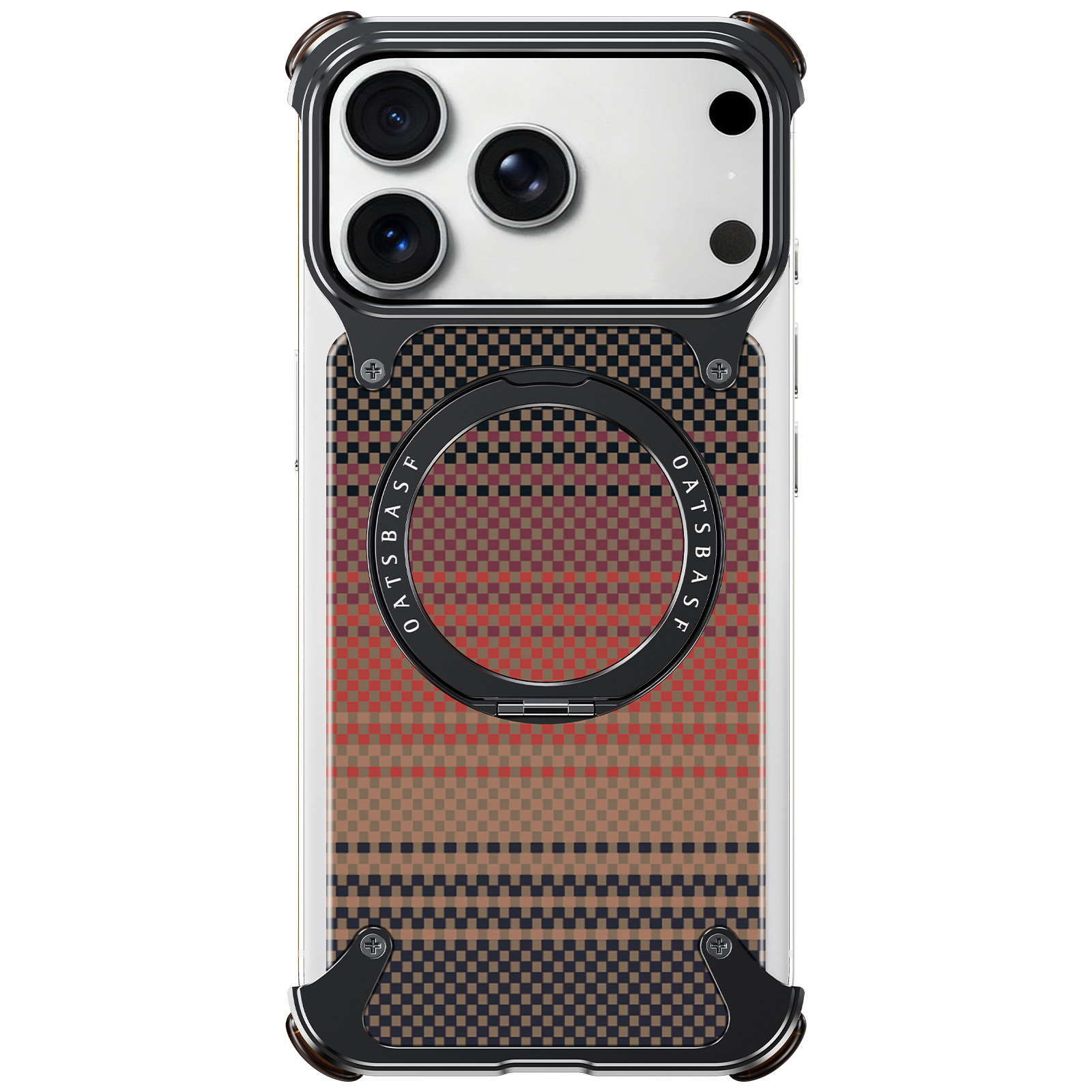 Oatsbasf Carbon Fiber Textured - Phone Stand Aluminum 评论和价格