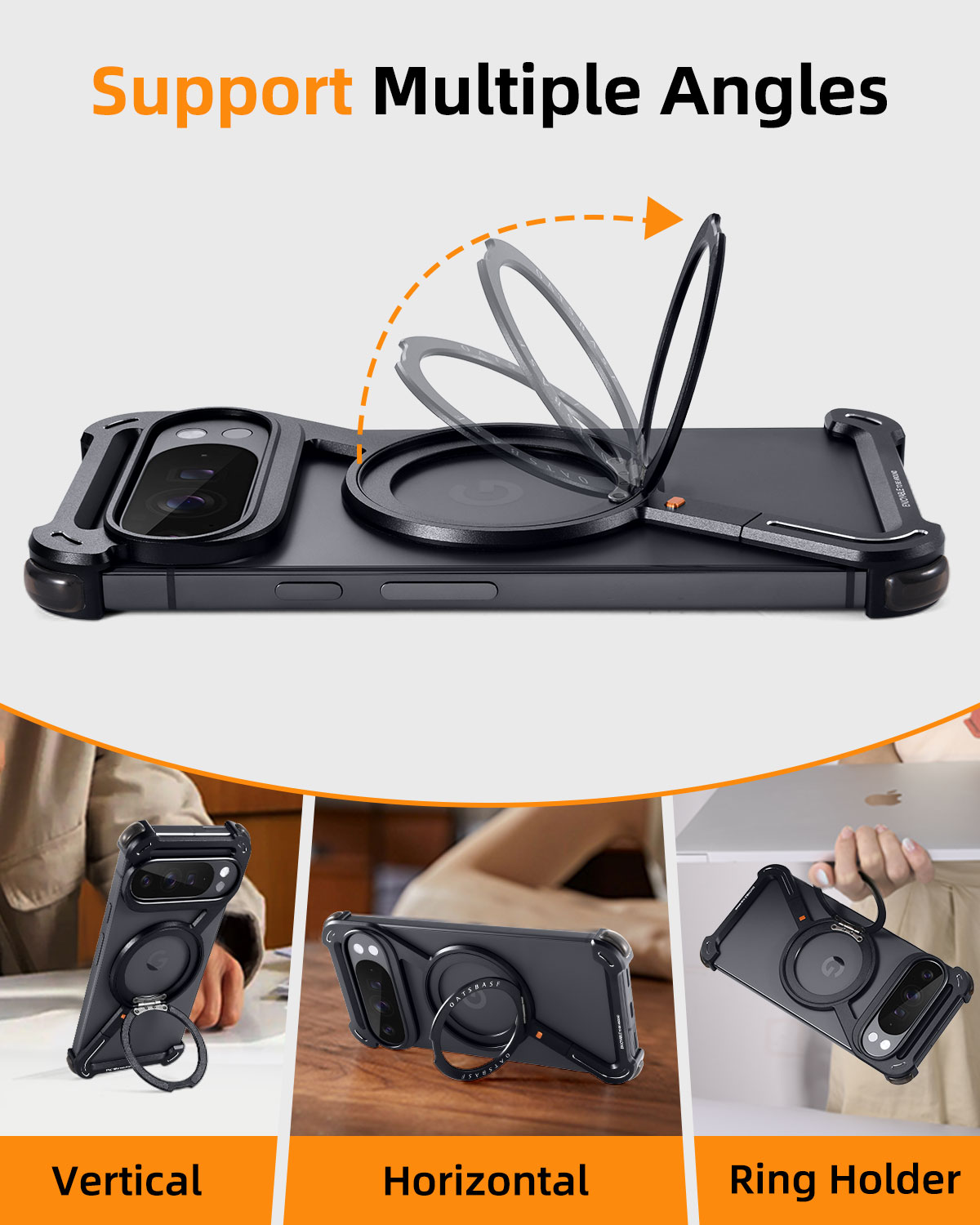 Oatsbasf Metal Phone Case for  - Phone Stand Aluminum 评论和价格