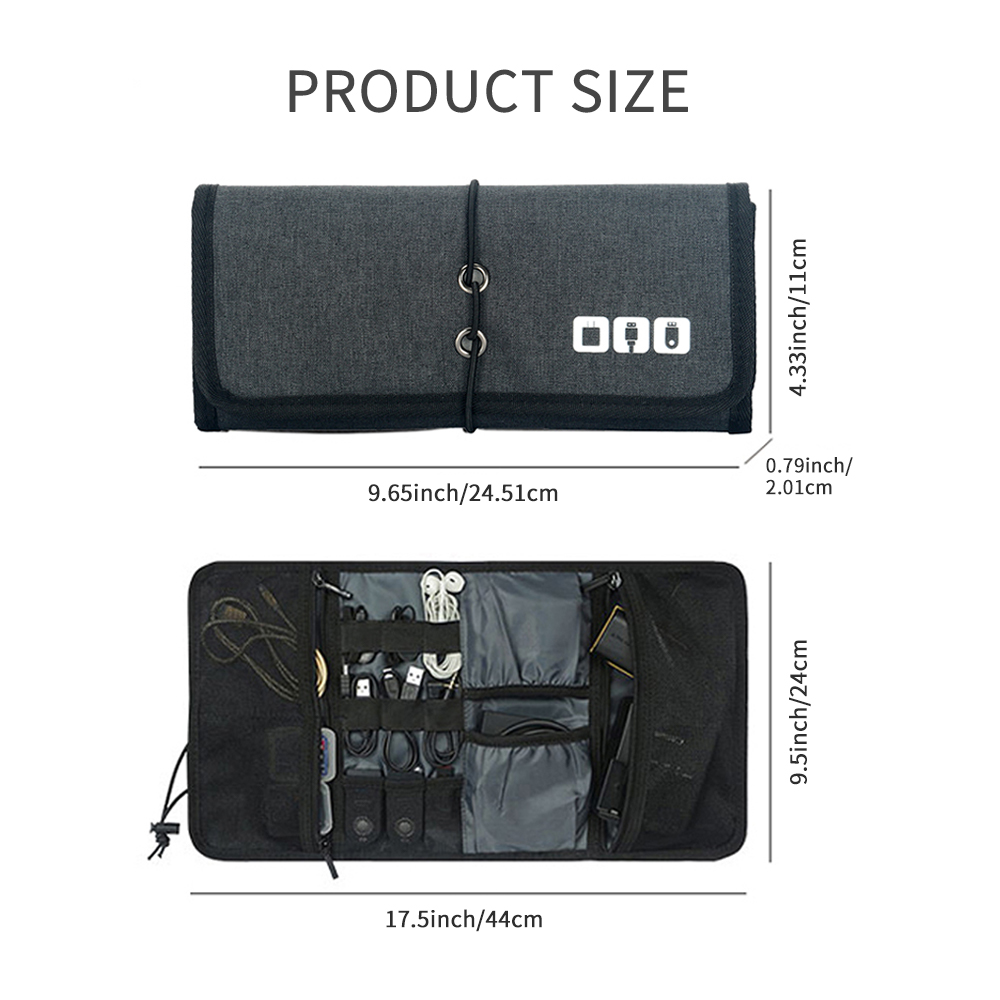 Travel Cable Storage Bag，Elect - Tech Accessories Storage 评论和价格