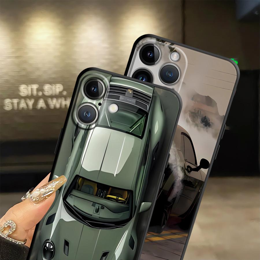 Cool Car Black Soft Phone Cove - Tech Accessories Apple 评论和价格