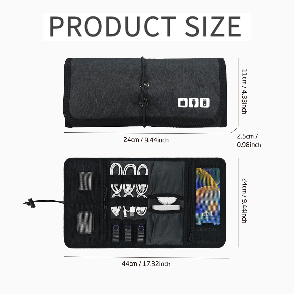 Tech Organizer Bag Cable Stora - Tech Accessories Storage 评论和价格