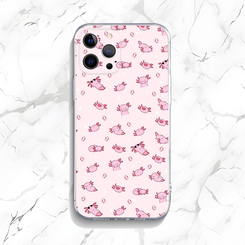 Cute Axolotl Phone Case For iP - Tech Accessories Apple 评论和价格