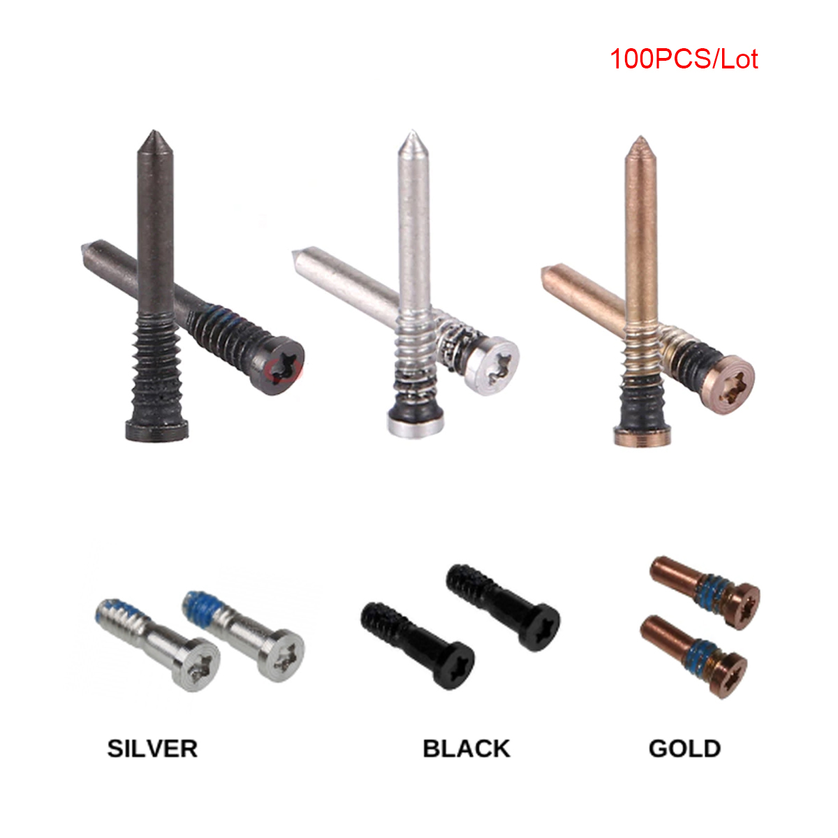 100Pcs Bottom Pentalobe Screws - Tech Accessories Phone 评论和价格