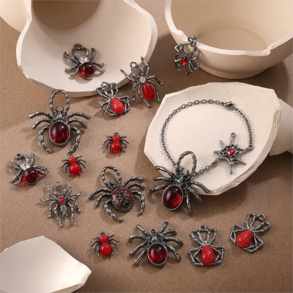 5pcs Dark Gothic Retro Black S - Y2K Tech Accessories 评论和价格