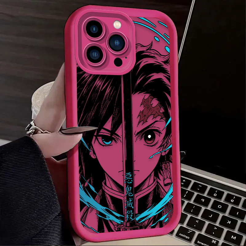 Demon Slayer Split Half Face A - Tech Accessories Apple 评论和价格