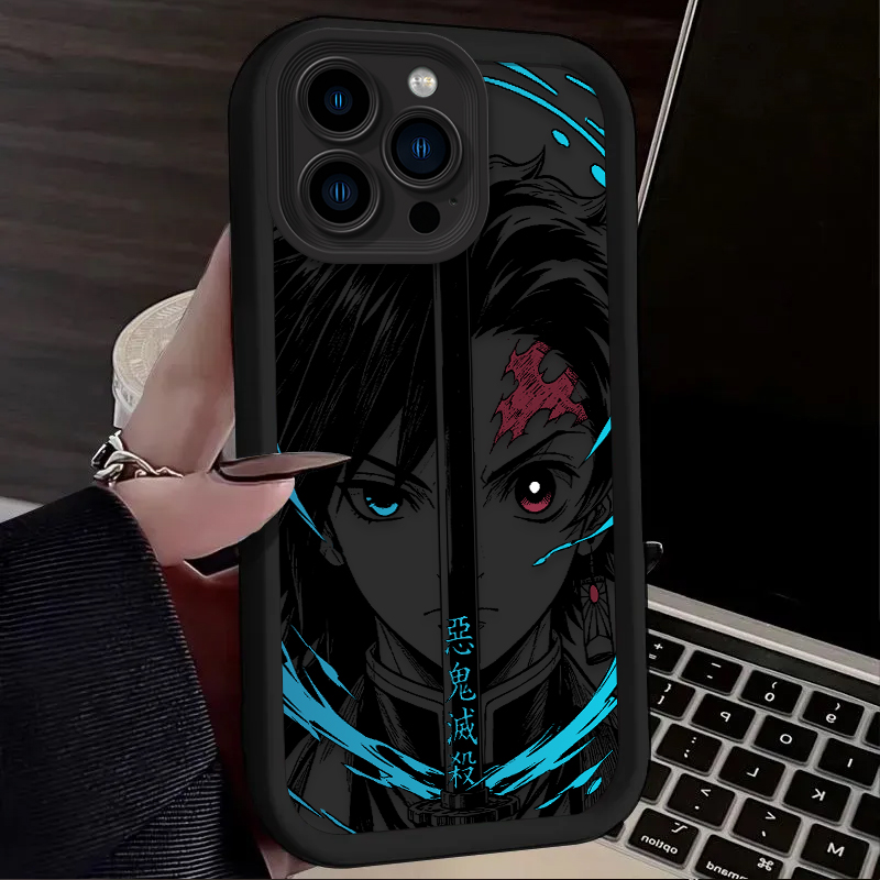 Demon Slayer Split Half Face A - Tech Accessories Apple 评论和价格