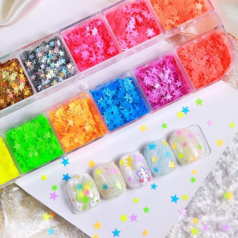 12 Grids Y2K Mini Laser Star N - Y2K Tech Accessories 评论和价格
