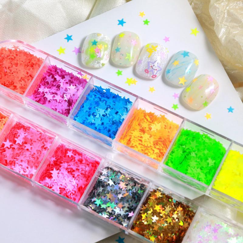 12 Grids Y2K Mini Laser Star N - Y2K Tech Accessories 评论和价格