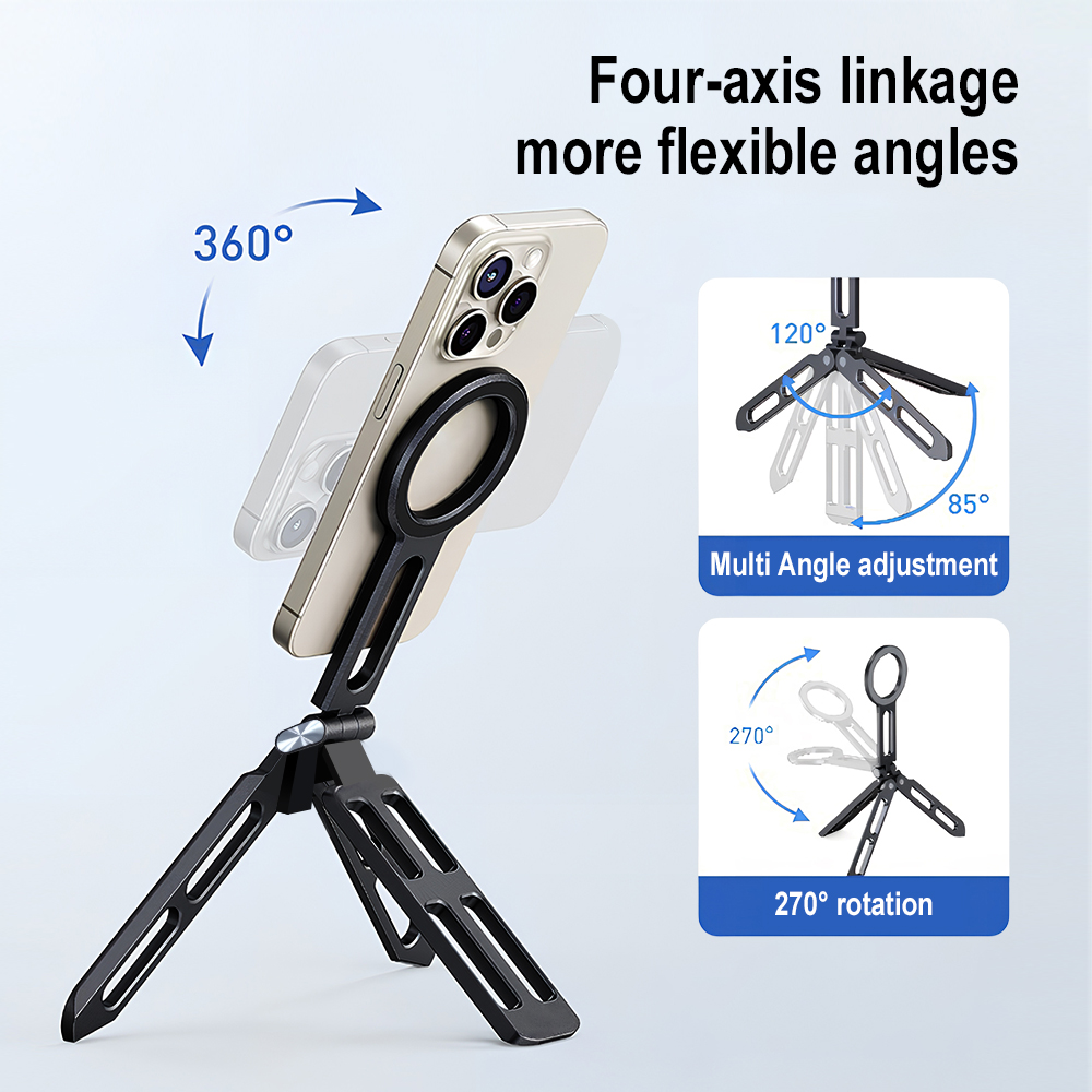 Magnetic Phone Holder Four-axi - Phone Stand Aluminum 评论和价格